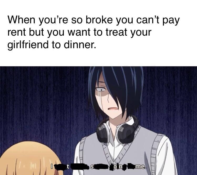 meme anime tentang pinjam-meminjam