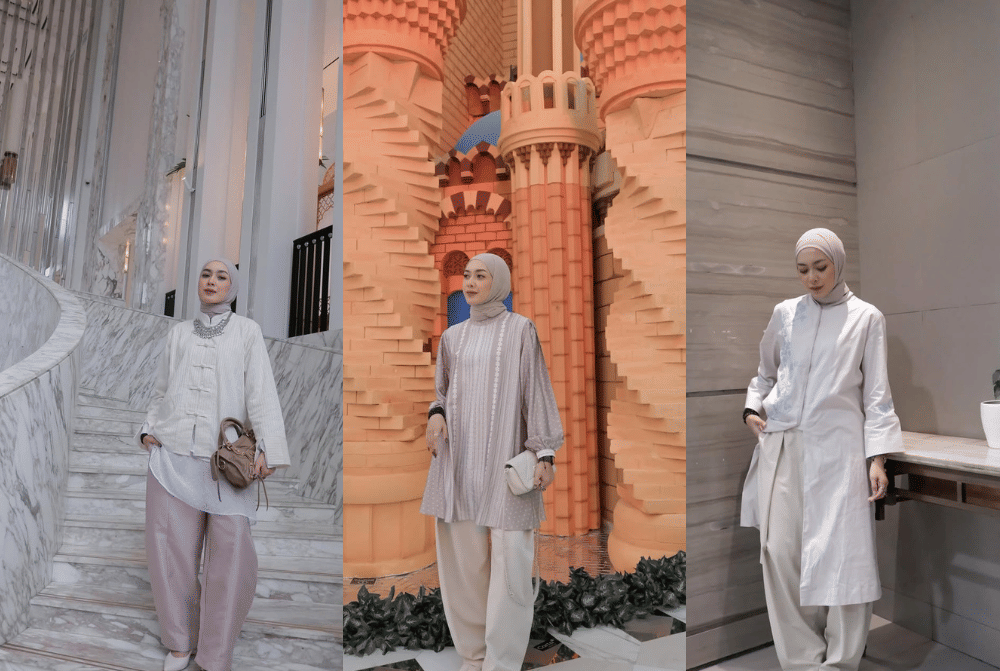 9 OOTD Lebaran Pakai Celana ala Richa Iskak, Modis dan Berkelas!