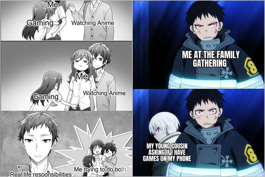 8 Meme Anime tentang Main Game, Maksa Main di PC Kentang