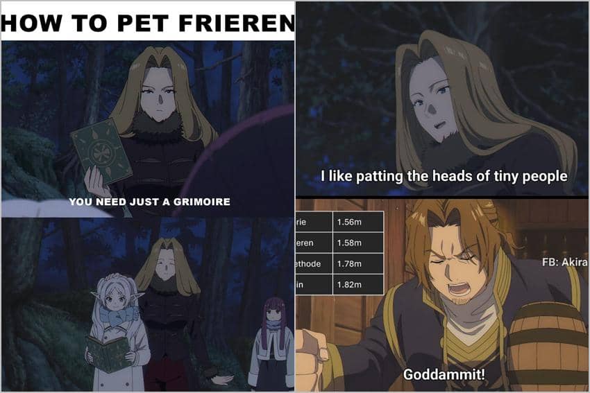 8 Meme Kocak Methode, Karakter yang Bisa Elus Kepala Frieren