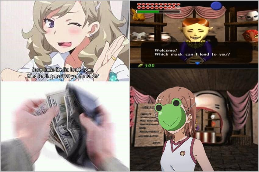 8 Meme Anime tentang Pinjam-meminjam, Sering Jadi Drama!