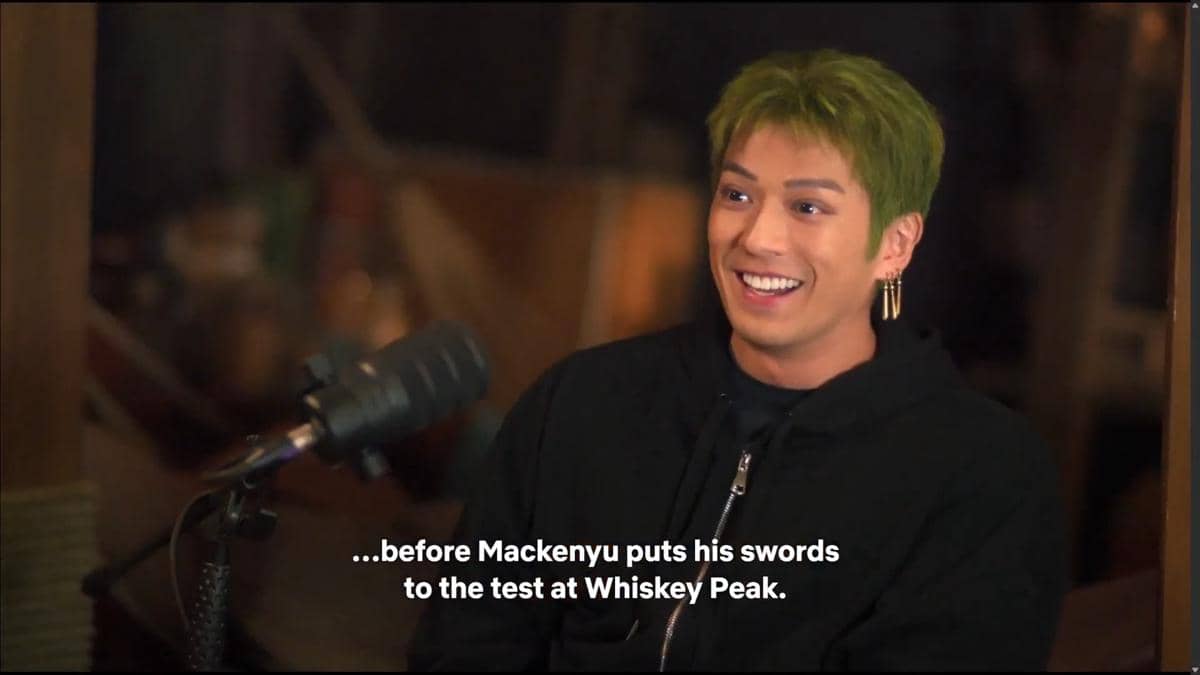 Mackenyu di podcast One Piece Season 2