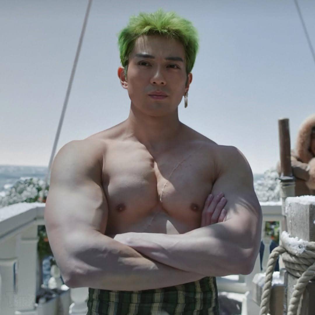 Mackenyu Roronoa Zoro. (Dok. Netflix/One Piece) 