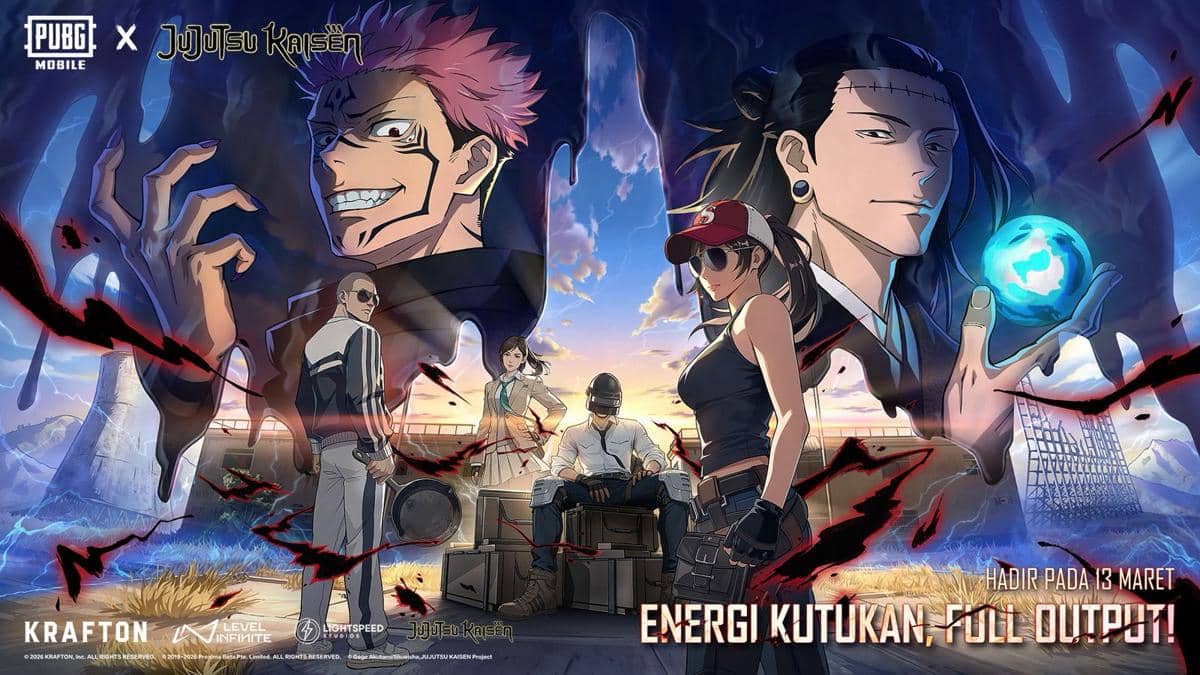 PUBG MOBILE Versi 4.3 Rayakan Anniversary ke-8, Ada Jujutsu Kaisen!
