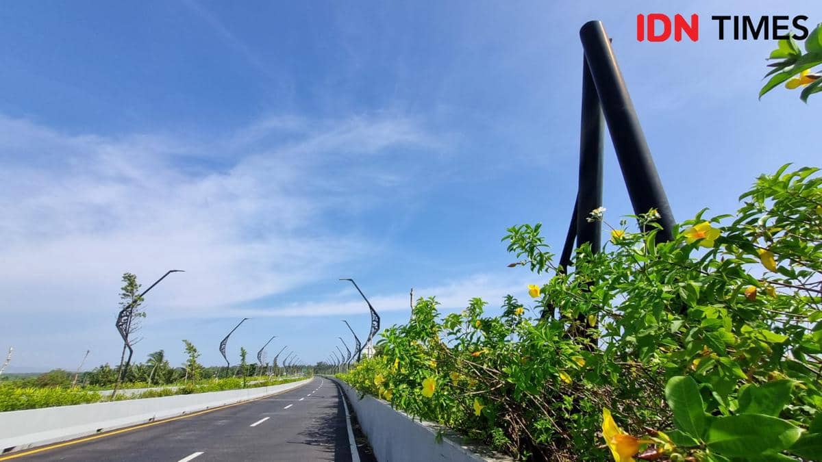 Baru 4 Bulan Diresmikan Lampu dan Ornamen Jembatan Kabanaran Rusak