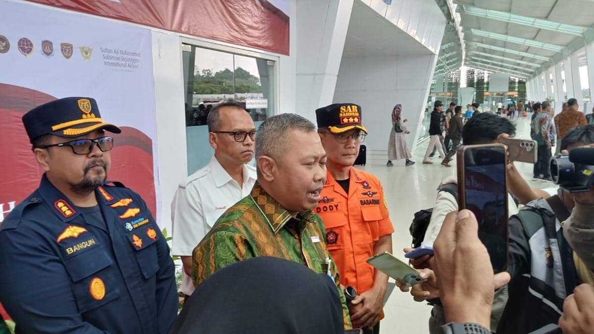 General Manager PT Angkasa Pura Balikpapan, Iwan Wiyana Mahdar.