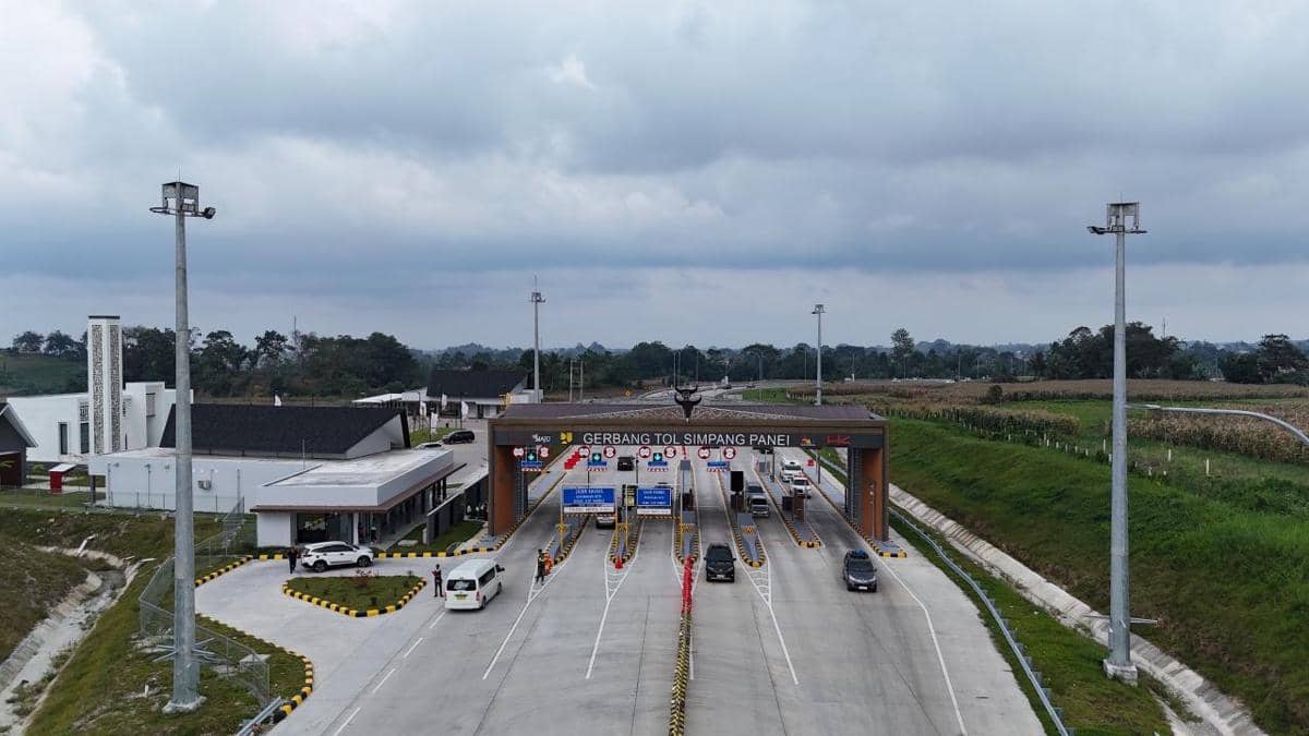 Tol Sinaksak - Simpang Panei Trans Sumatra Dibuka Gratis buat Mudik