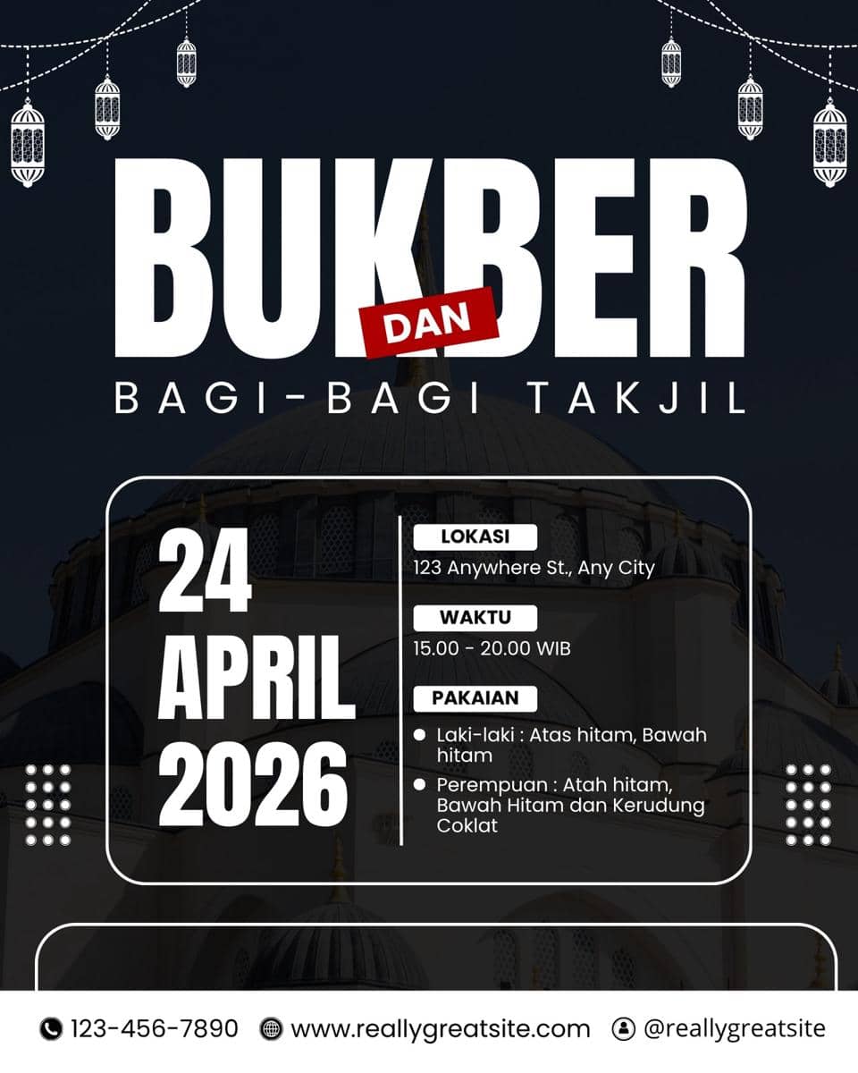 Ilustrasi banner bukber (Canva/By Doku Bagus)