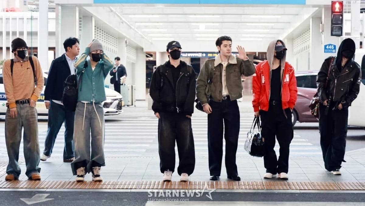 potret perdana member ENHYPEN setelah Heeseung keluar grup (dok. Starnews Korea)