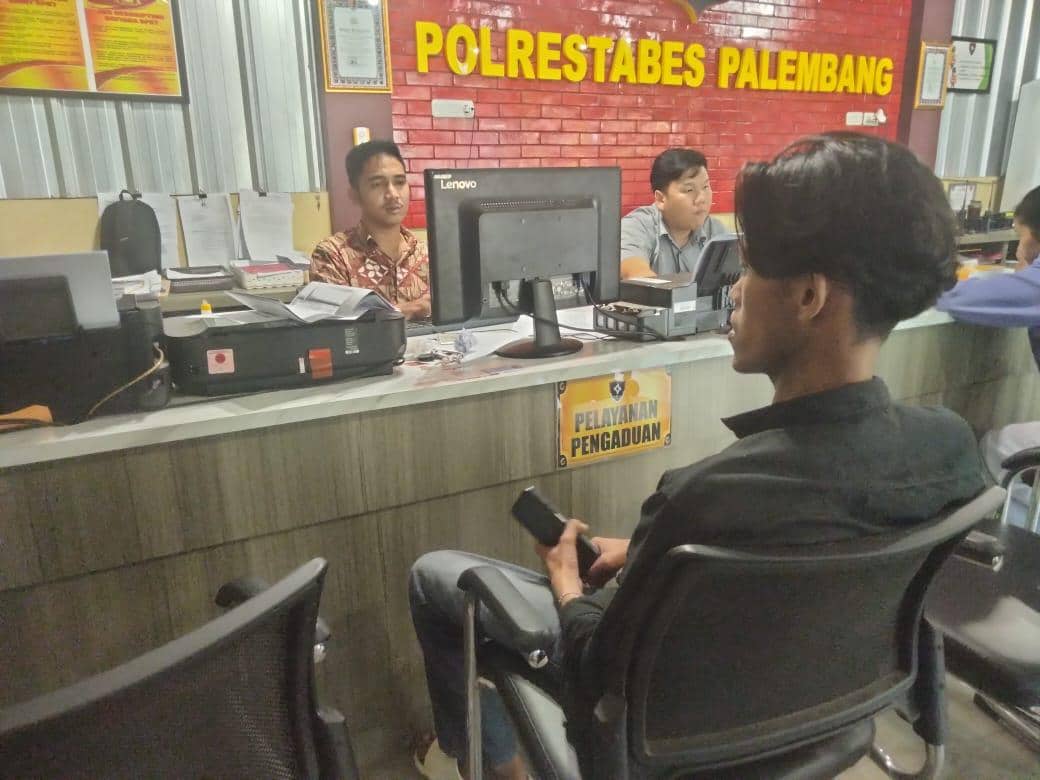 Pengemudi Ojol di Palembang Jadi Korban Begal Oleh Penumpang