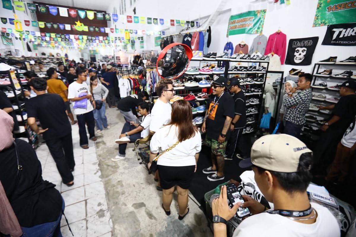 Medan Trade Market Digelar di Pos Bloc, Belanja Bisa Dapat Motor