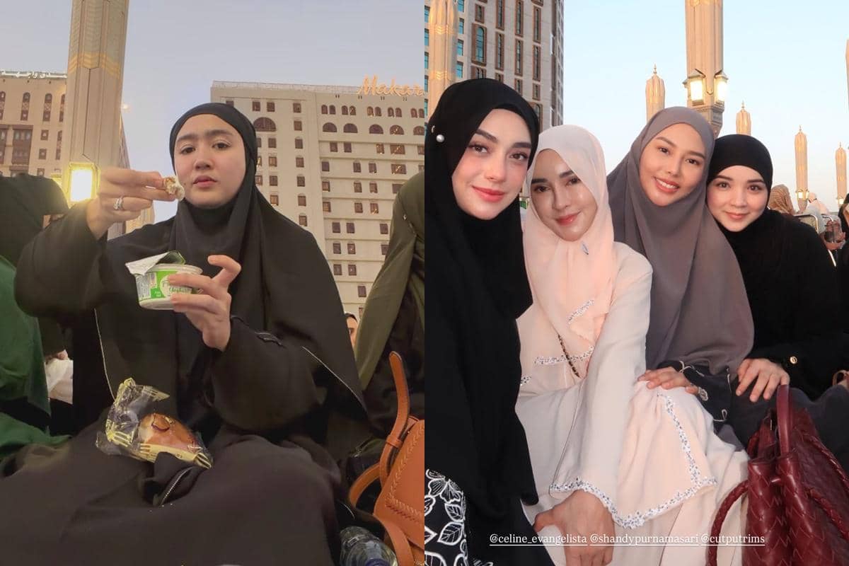 7 Momen Artis Buka Puasa 2026 di Tanah Suci saat Umrah, Penuh Kesan