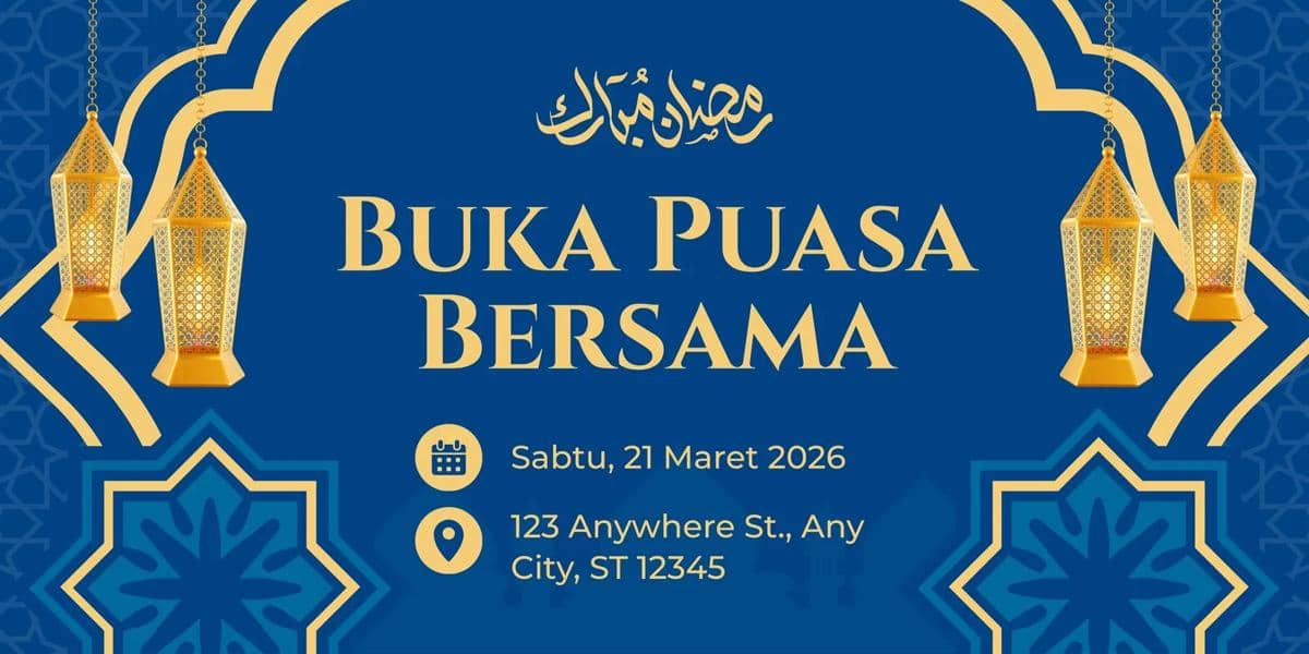 30 Background Bukber 2026 Aesthetic, Bikin Makin Seru dan Fotogenik