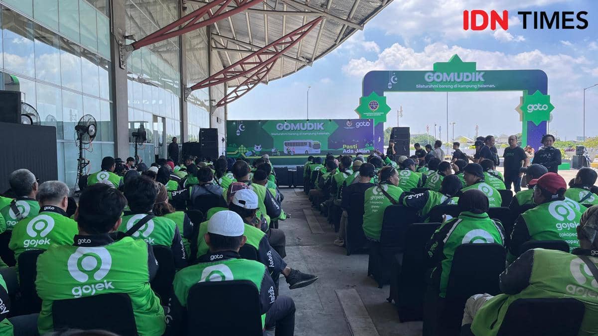 Gak Pulang Sejak 2022, Mitra Driver Ini Dapat Mudik Gratis dari GoTo