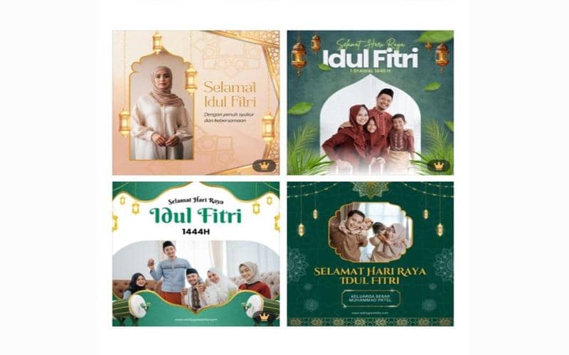 Cara Bikin Twibbon Idul Fitri 2026 Estetik di Canva, Praktis Banget!