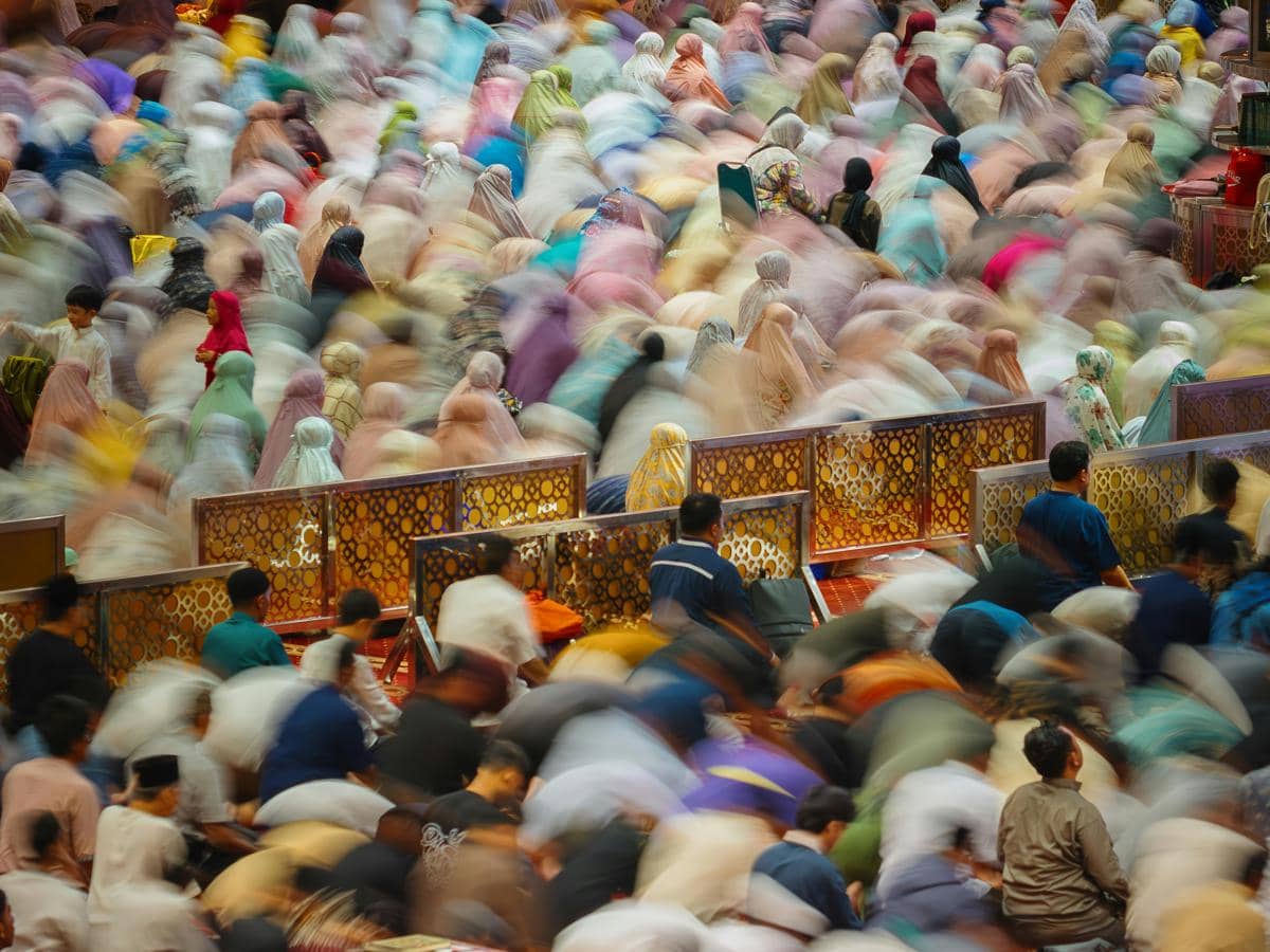 ilustrasi salat idulfitri