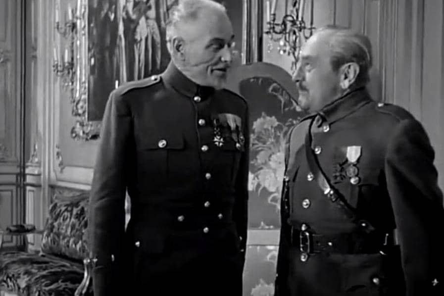 cuplikan adegan dalam film Paths of Glory