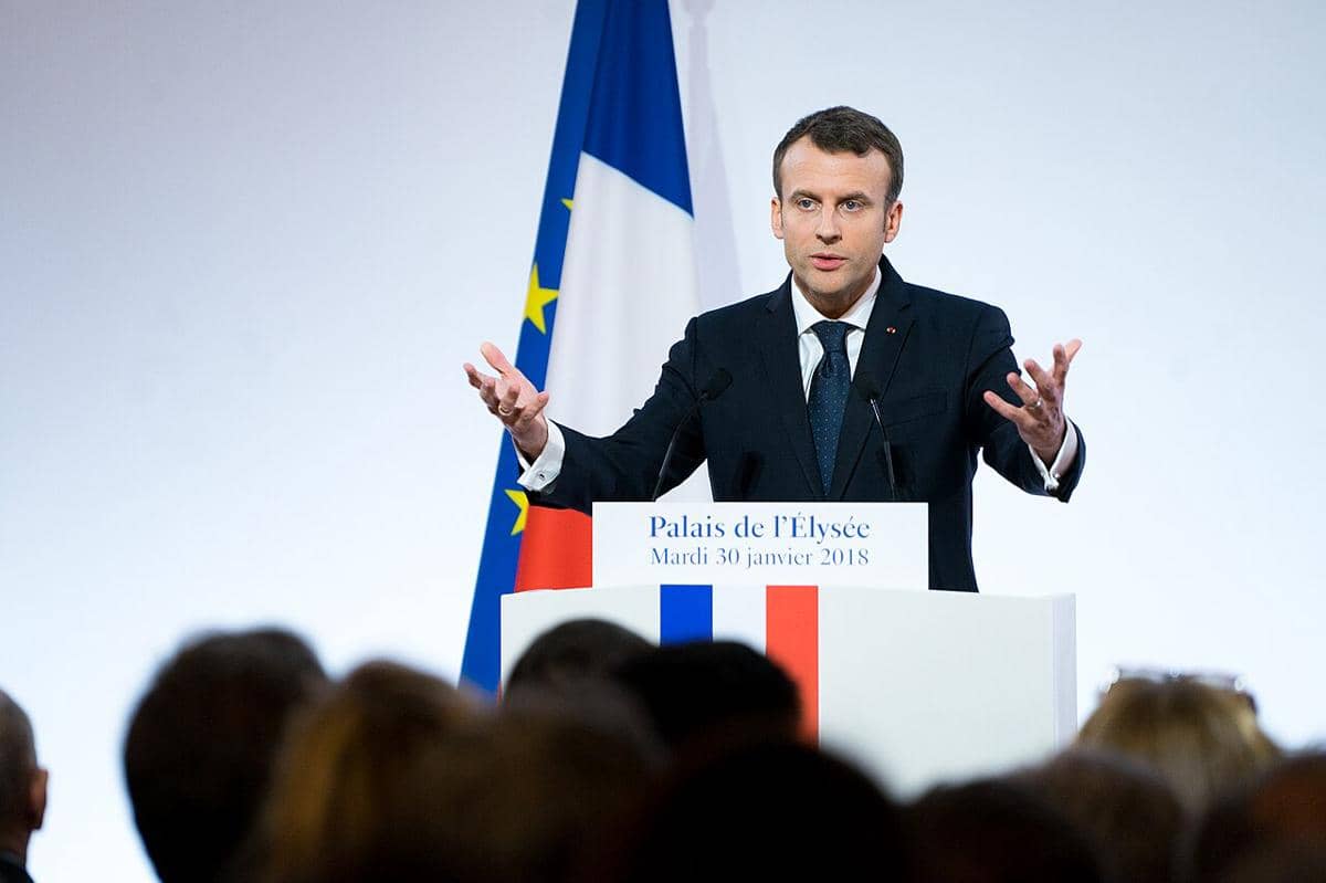 Presiden Prancis Emmanuel Macron