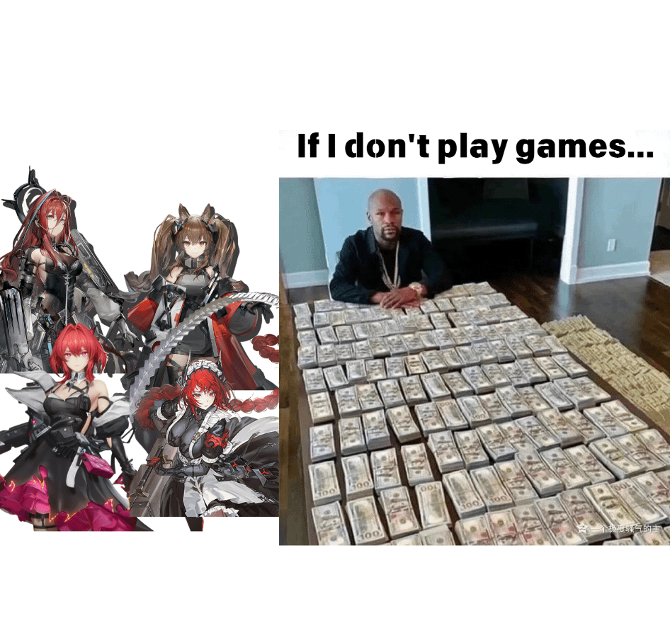 meme anime tentang uang