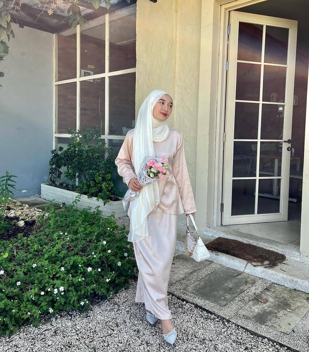 OOTD Lebaran ala Annisa Berliana