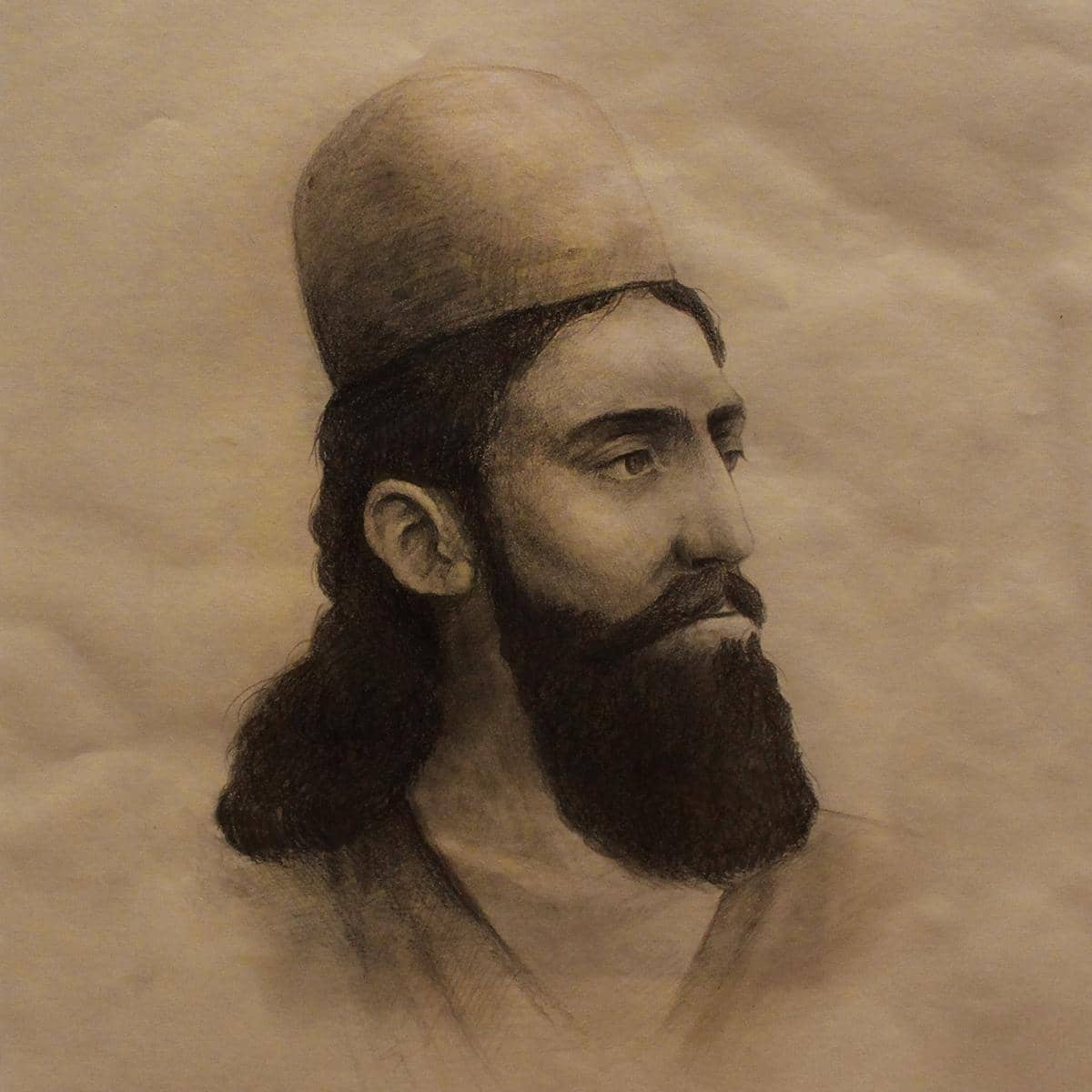 Lukisan Deicos, sang pendiri Kota Hamadan