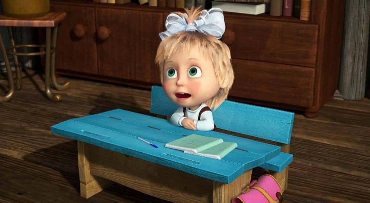 Apakah Masha Bersekolah dalam Animasi Masha and The Bear?
