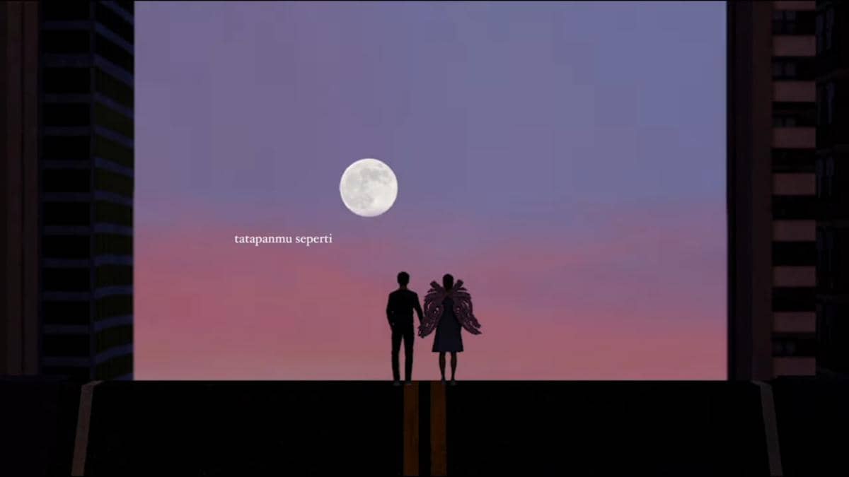 cuplikan video lirik "Pada Suatu Hari"