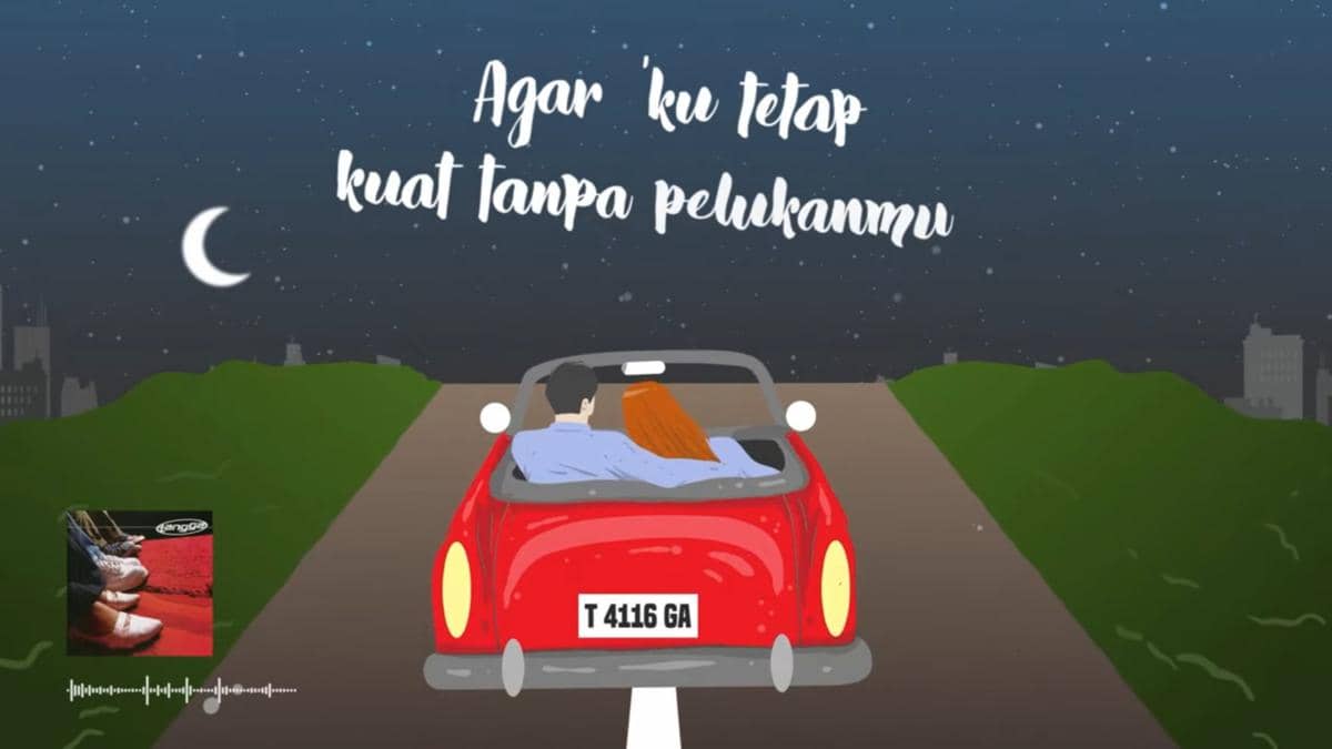 cuplikan video lirik "Ajariku Rahasiamu"