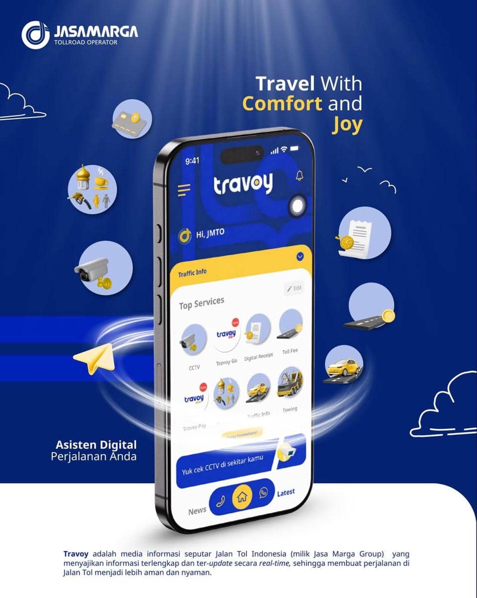 ilustrasi aplikasi Travoy