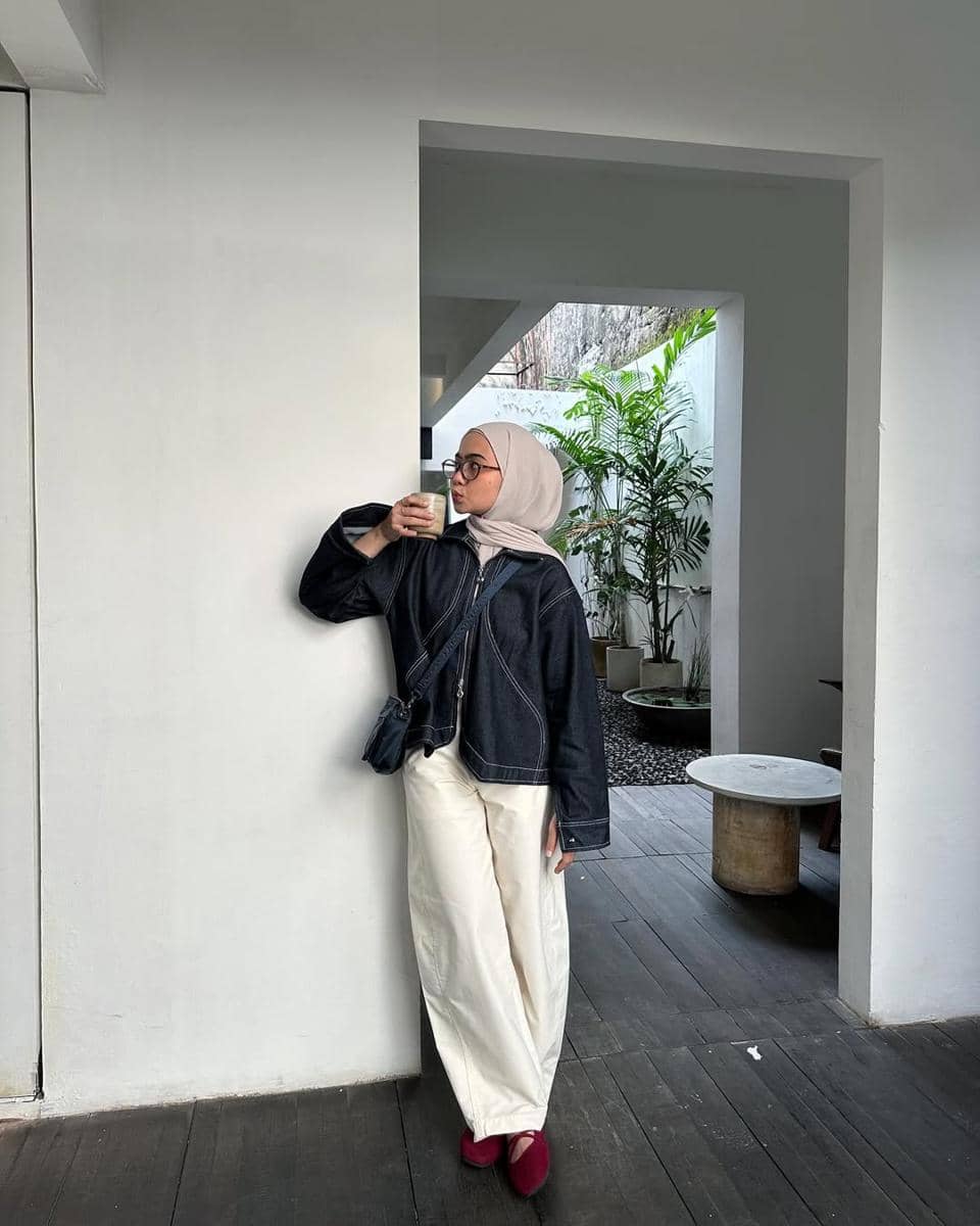 Inspirasi gaya ala Maryam Nurul 