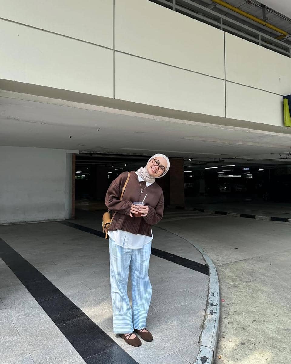 Inspirasi mix and match ala Maryam Nurul 