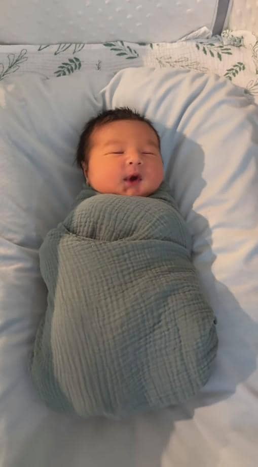Perdana Baby Thomas Bigenho, Anak Aurelie Moeremans