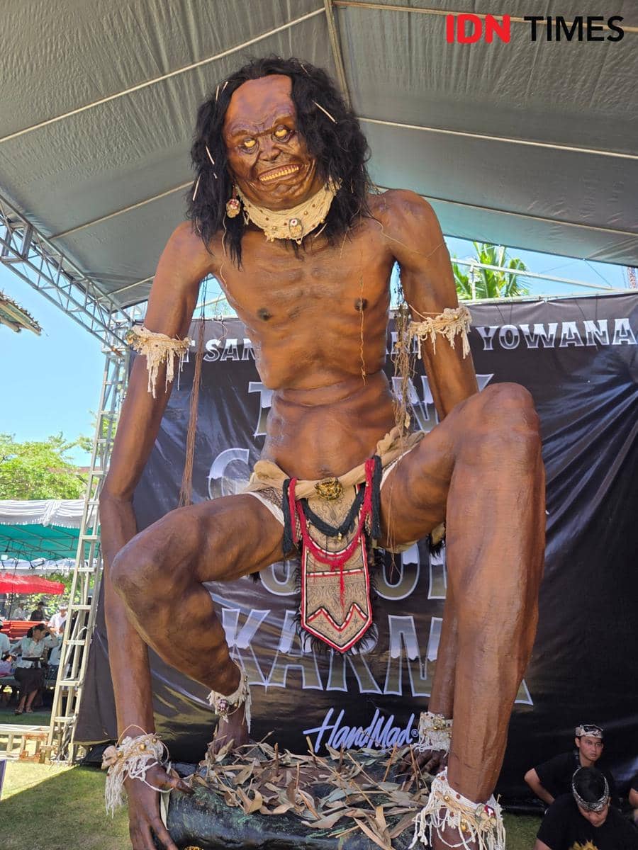 Ogoh-Ogoh Bhuta Bake dari Kecamatan Selemadeg Barat 