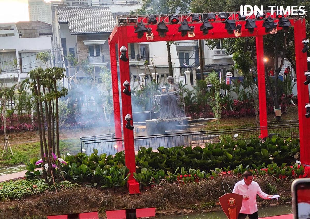 Pramono Pastikan Taman Bendera Pusaka Dibuka 24 Jam, Ini Fasilitasnya