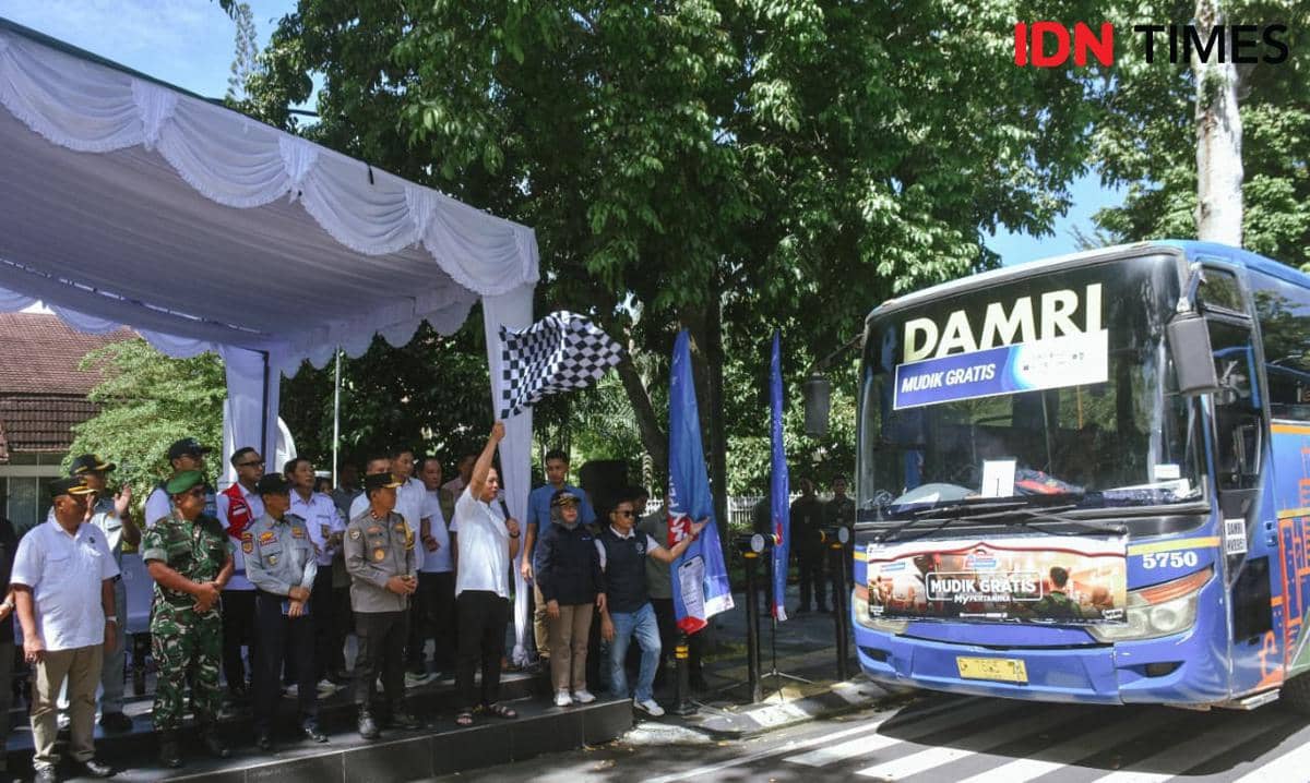 Gubernur NTB Lepas 400 Pemudik, Kuota Mudik Gratis Naik Dua Kali Lipat