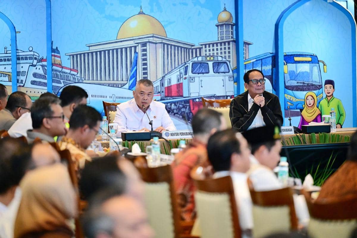 Menhub Buka Posko Pusat Angkutan Lebaran Terpadu 2026, Ini Tujuannya