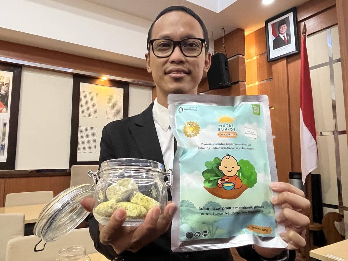 Peneliti Undip Kembangkan Produk MPASI Siap Saji Berbahan Pangan Lokal