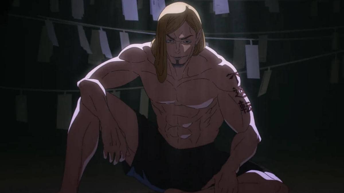 Reggie tanpa kostum kertasnya - Jujutsu Kaisen S3)