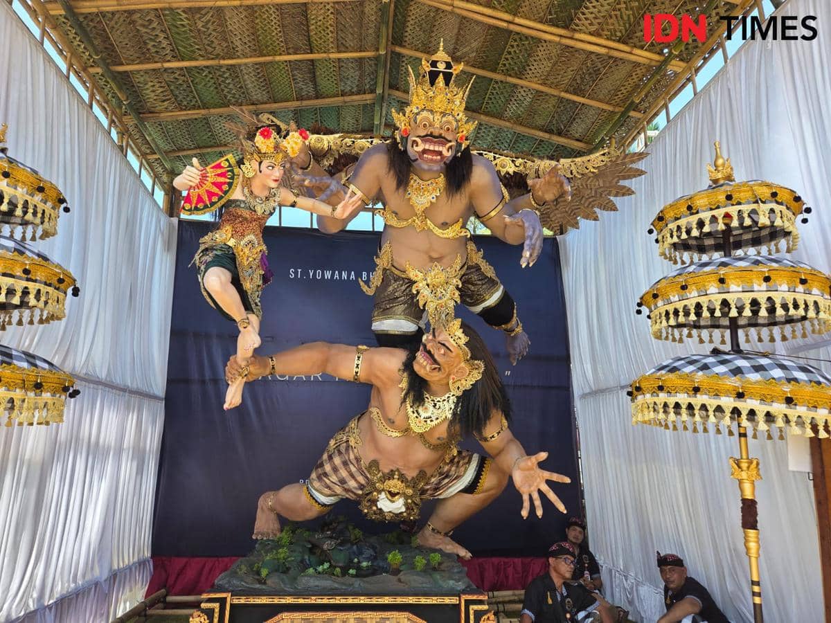Ogoh-ogoh Gagar Mayang Duka dari Kecamatan Selemadeg 