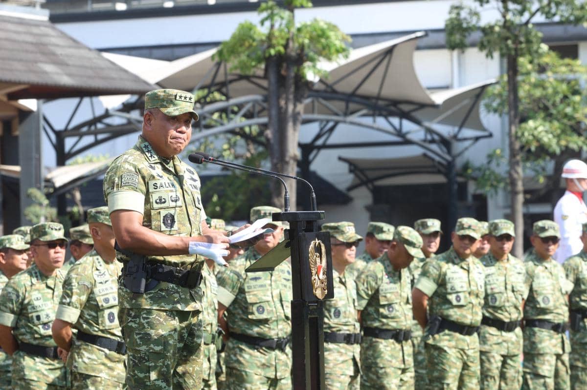 Wakasad Pimpin Penerimaan Perwira Remaja TNI AD Abituren Dikmapa 2026