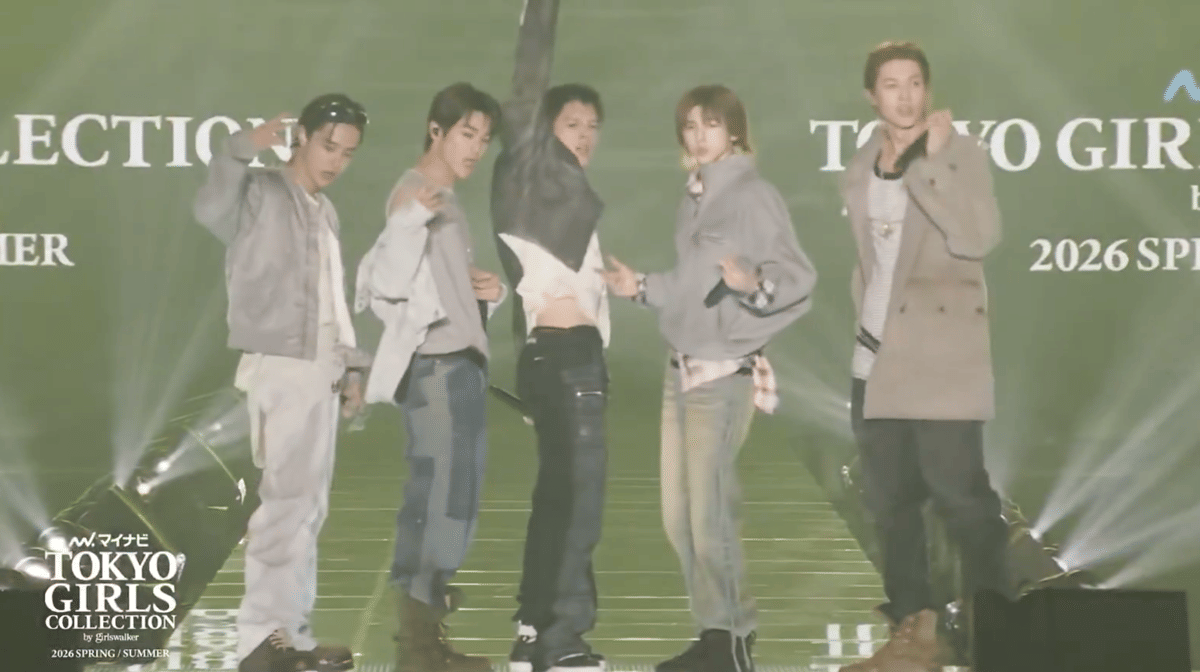 CORTIS tampil perdana di 42nd Mynavi Tokyo Girls Collection 2026 Spring/Summer 