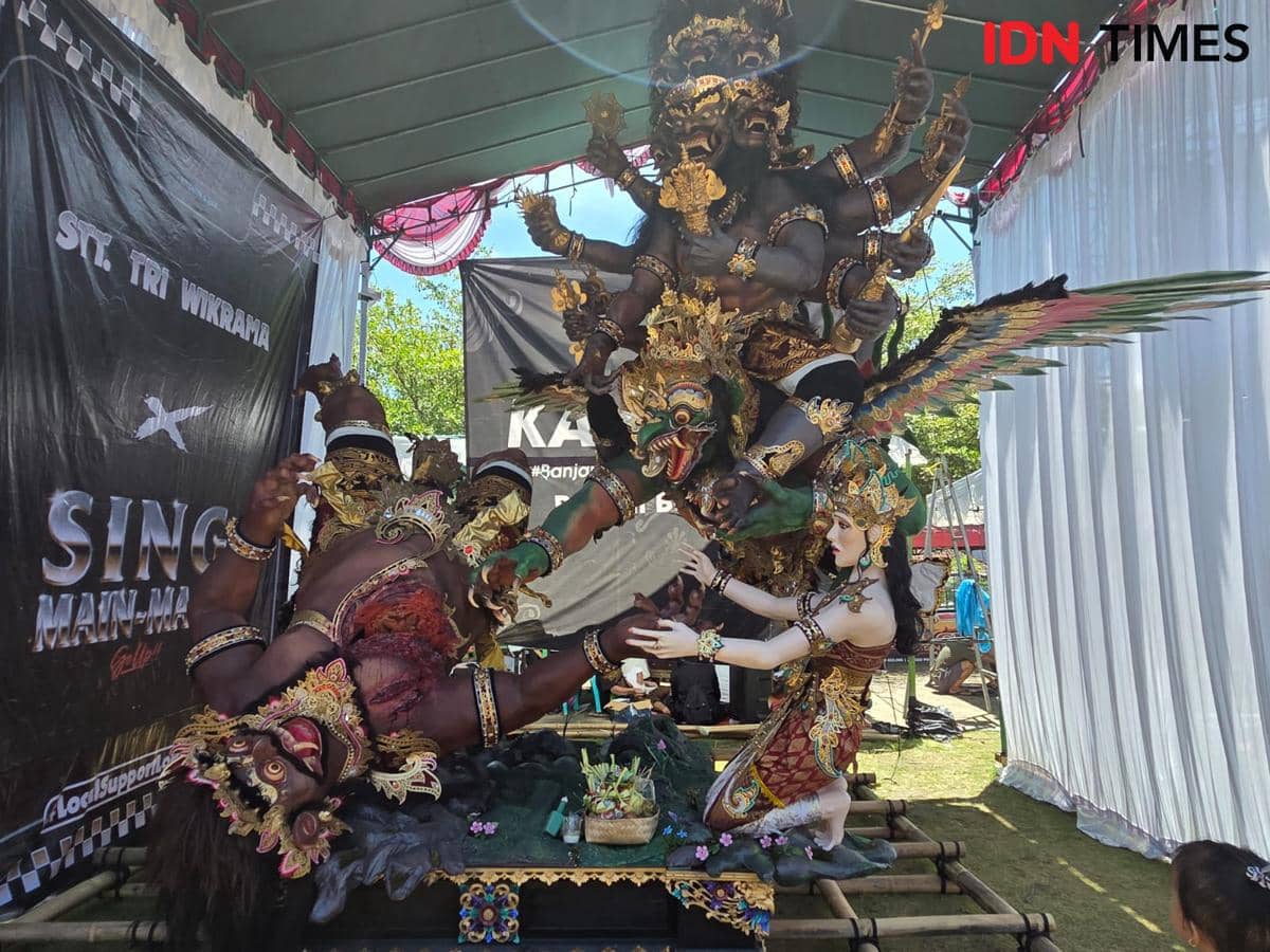 Ogoh-ogoh Ogoh-ogoh Ngerejeg Bhoma Palatra dari Kecamatan Tabanan 