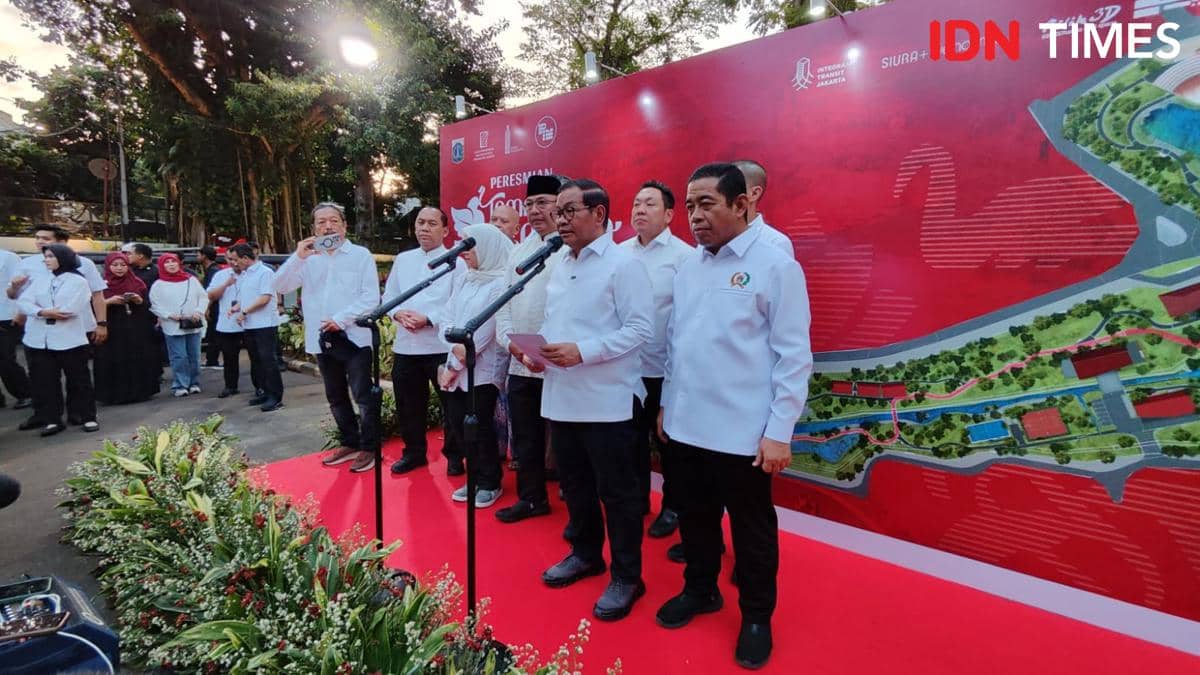 Buka 24 Jam, Ini Fasilitas Taman Bendera Pusaka yang Baru Dibuka Pramono