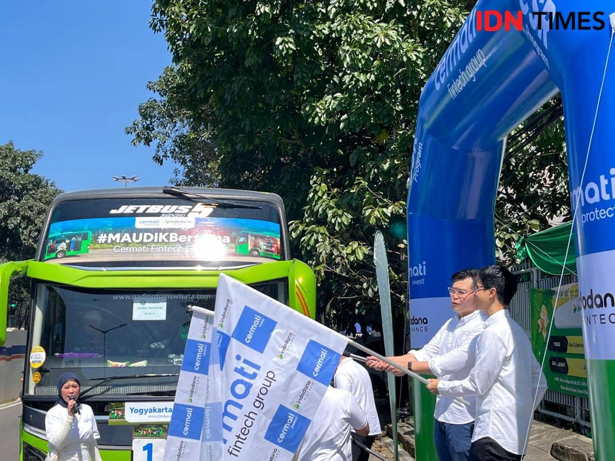 Cermati Fintech Group Berangkatkan 225 Pemudik 