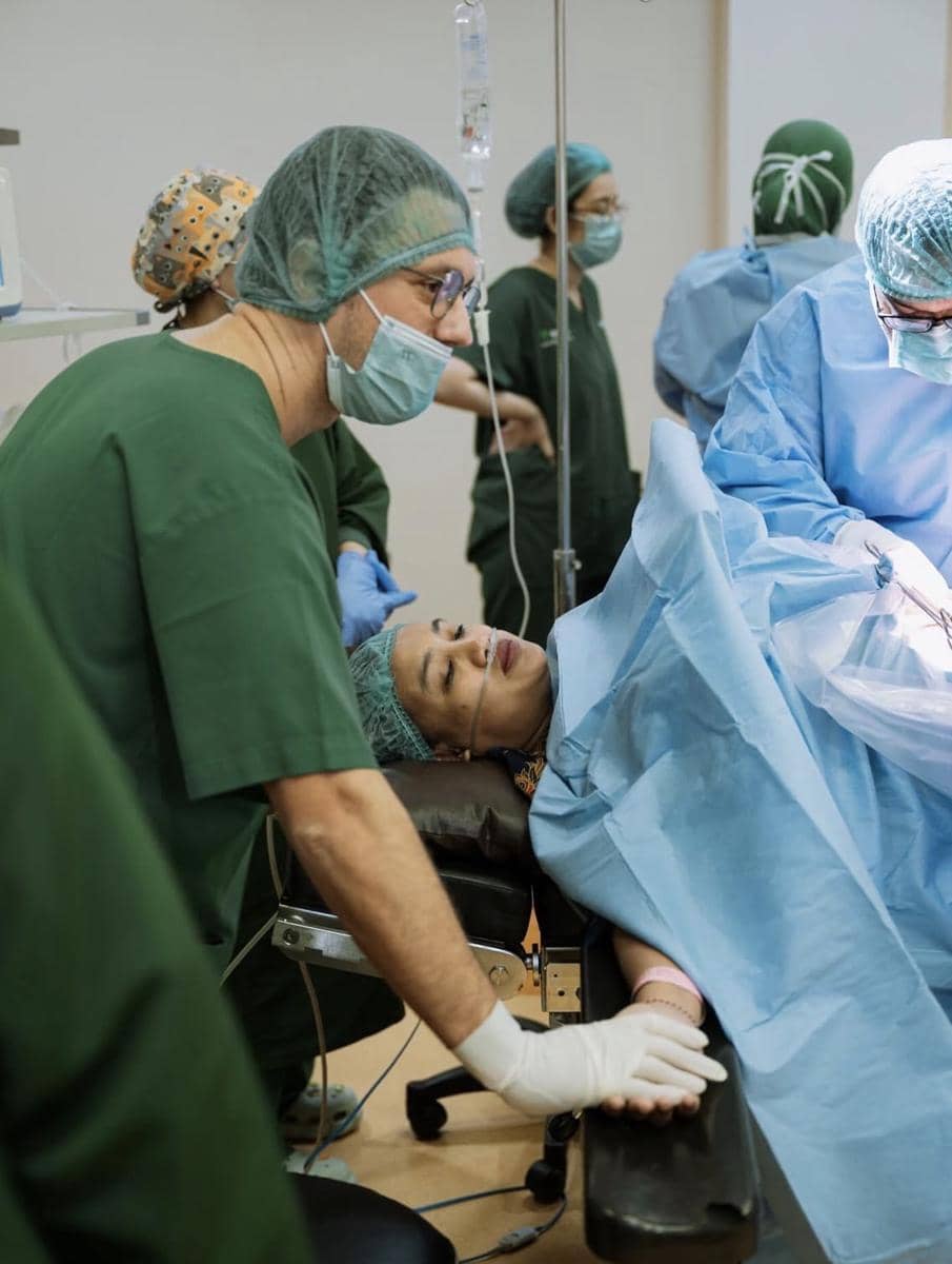 Lina Mukherjee melahirkan anak pertama (instagram.com/lilulinamukherjee)