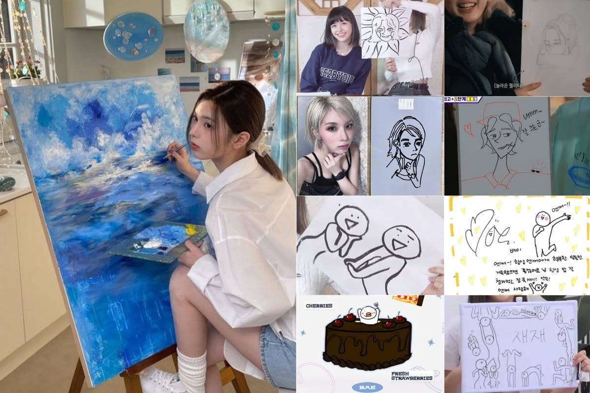 berbagai koleksi gambar buatan BAE NMIXX yang pernah diperlihatkannya