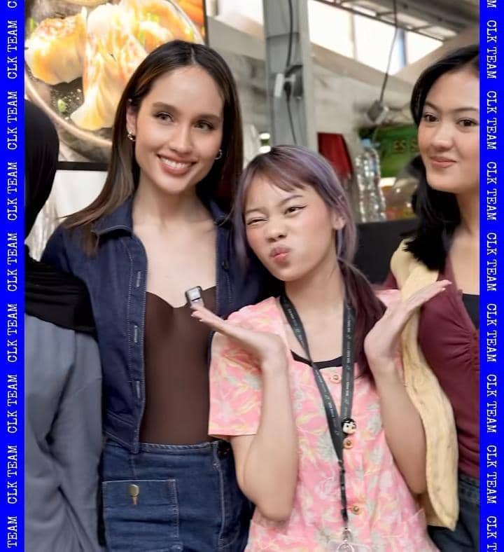 Cinta Laura war takjil di Blok M