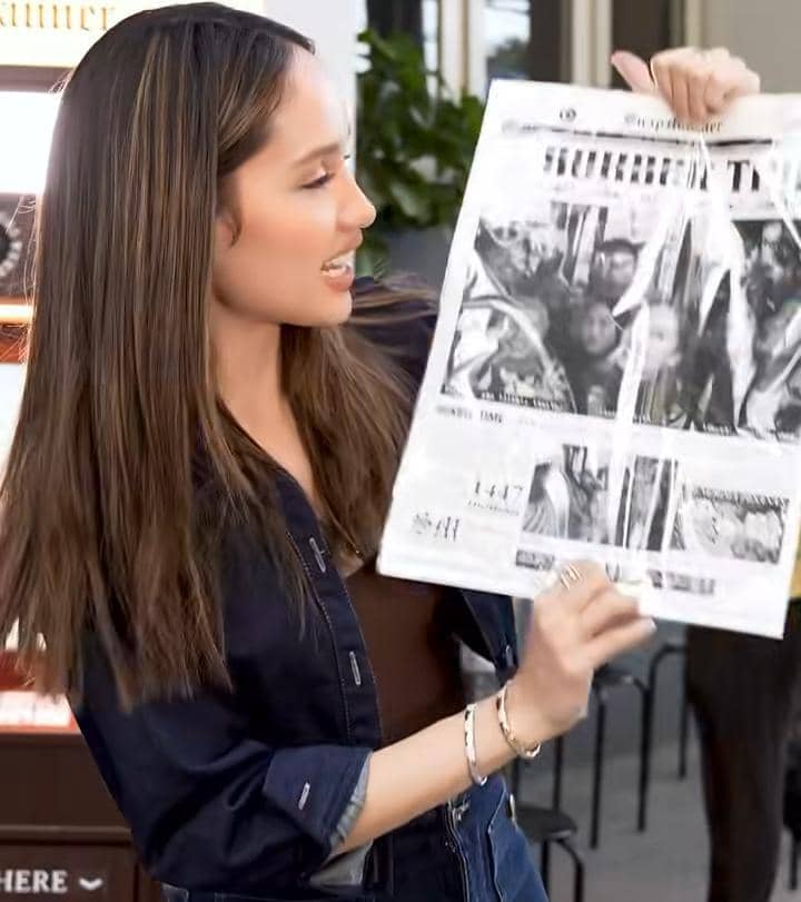 Cinta Laura war takjil di Blok M