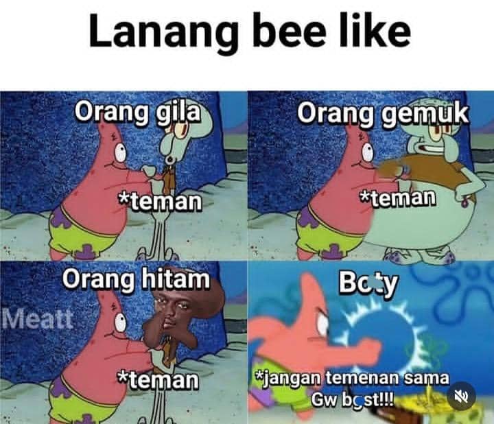 meme hitam
