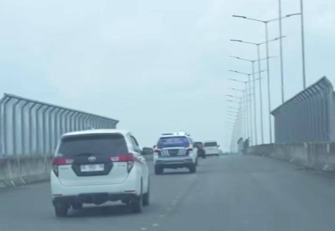 Ruas Tol Palembang-Betung. (Dok. Hutama Karya)